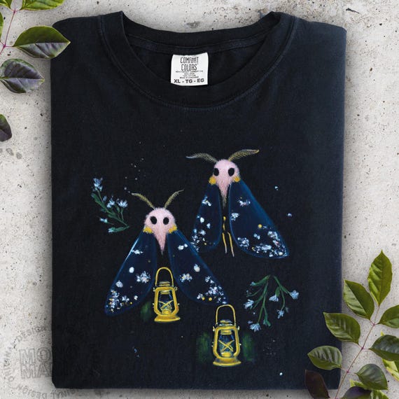 Moths T-shirt cute goth shirt tshirt tee sweatshirt hoodie
