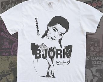 Bjork shirt,  Björk tshirt, Japanese tour t-shirt | Comfort Colors tee