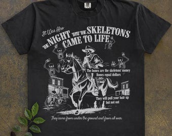 Night The Skeletons Came To Life Song, black shirt, I think you should leave, Tim Robinson T-Shirt ITYSL Shirt