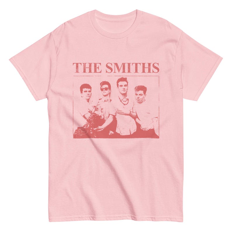 The Smiths The Queen is Dead Shirt, The Smiths Shirt, The Smiths T-shirt, The Smiths Pink shirt, The Smiths T-shirt, Morrissey