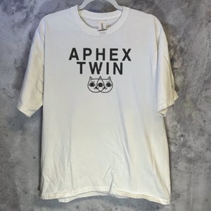 Twin Cat shirt | Y2K Techno t-shirt