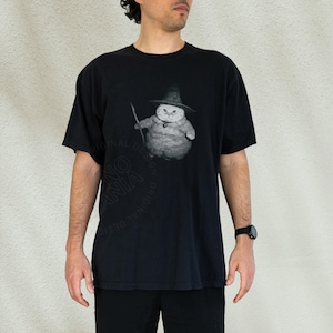 Wizard Kitten Vintage Shirt, Chonk Cat, Witch Cat Halloween Shirt, Halloween Cat Shirt, Funny Meme Cringe Shirt, Spooky Cat Shirt