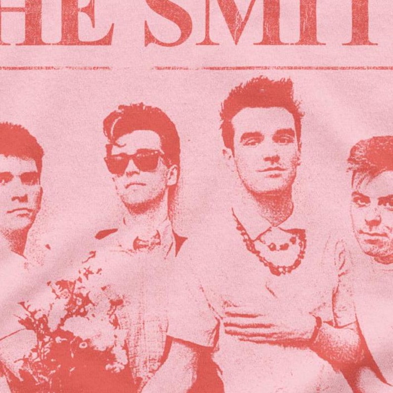 The Smiths The Queen is Dead Shirt, The Smiths Shirt, The Smiths T-shirt, The Smiths Pink shirt, The Smiths T-shirt, Morrissey