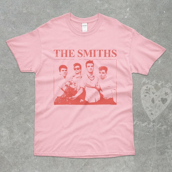 Smiths shirt | Pink White Grey Sand Yellow t-shirt
