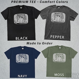 They Live Shirt, john Carpenter, they live Movie Tee, Watch Tv, Obey, Anti Establishment Sci-Fi Horror Action Aliens Pod People Faded Heavyweight Tshirt