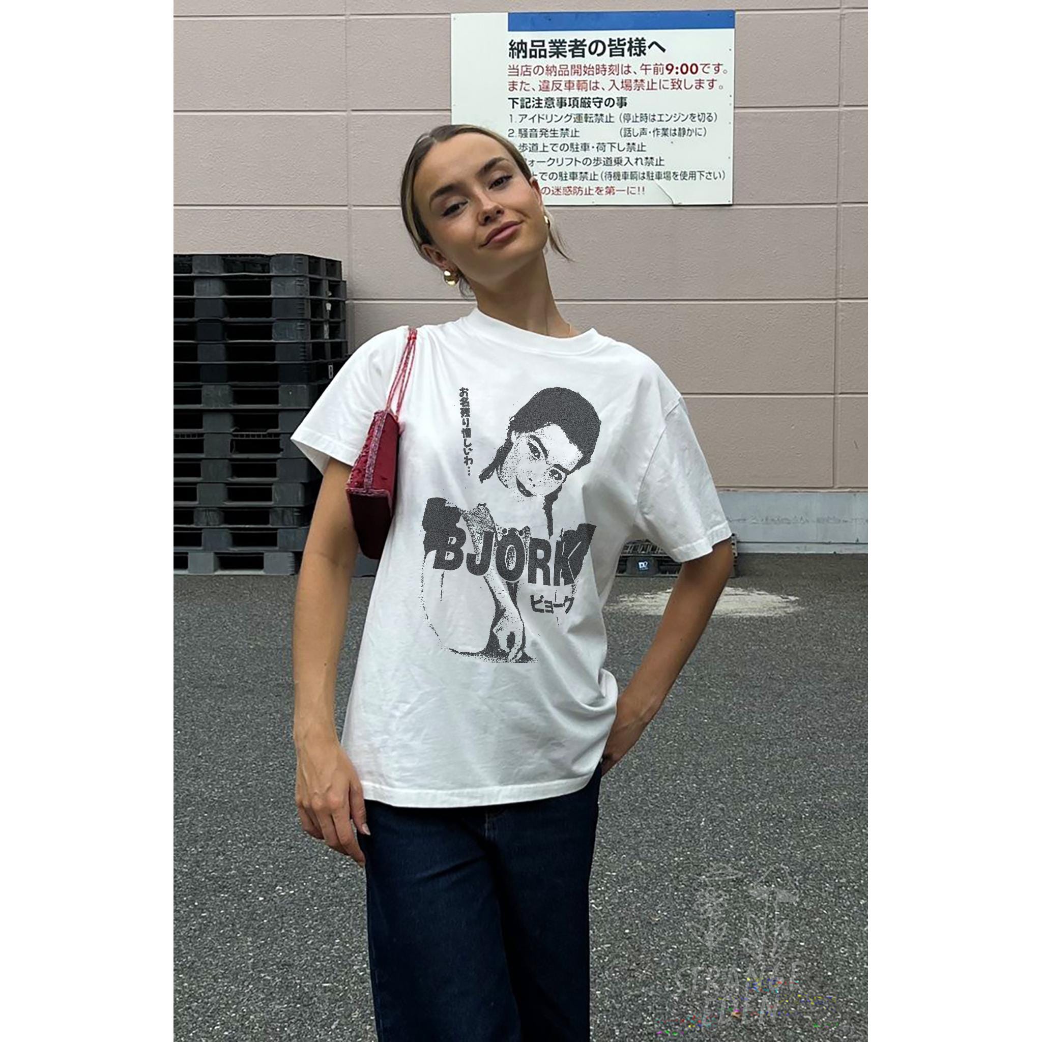 Bjork shirt, Björk tshirt, Japanese tour t-shirt | Comfort Colors