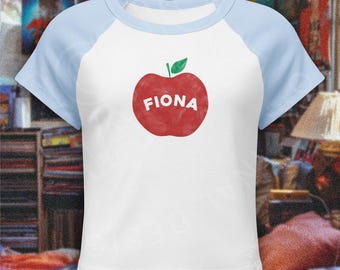 Fiona Apple Raglan Baby Tee, Retro Y2K Grunge Shirt