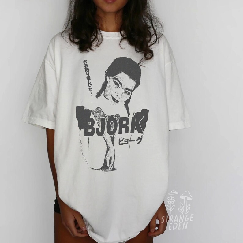 Bjork shirt,  Björk tshirt, Japanese tour t-shirt, radiohead tshirt,

y2k band tees,

arca t-shirt,

sigur ros shirt,

Sigur Rós shirt,

bjork tee,

bjork t-shirt,

Björk tee,

Björk shirt,

kate bush shirt,

mitski t-shirt,

portishead tshirt,

PJ harvey t-shirt