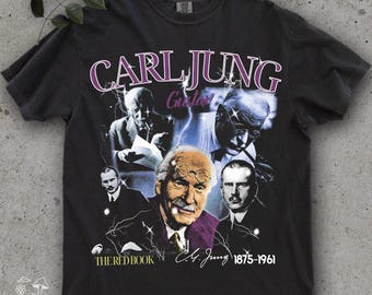 Carl Jung tshirt vintage 90s gangsta lightning shirt psychology gift philosophy tshirt