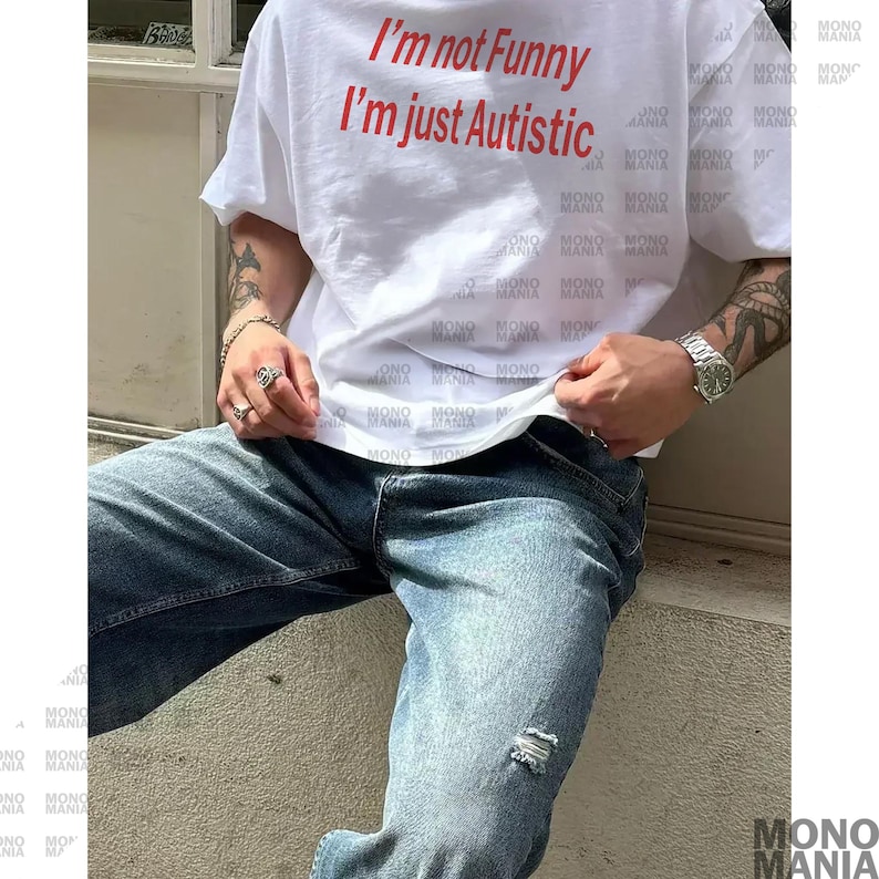 I'm Not Funny I'm just Autistic shirt, Autistic and Gay Shirt, Unhinged Shirt, Cursed TShirt, Unhinge Shirt, Skeleton Autism Meme Shirt