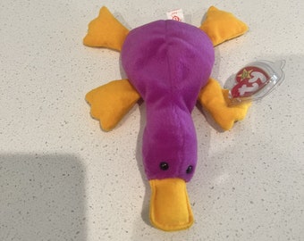 Patti the Platypus 1993 Retired RARE, Ty Beanie Baby