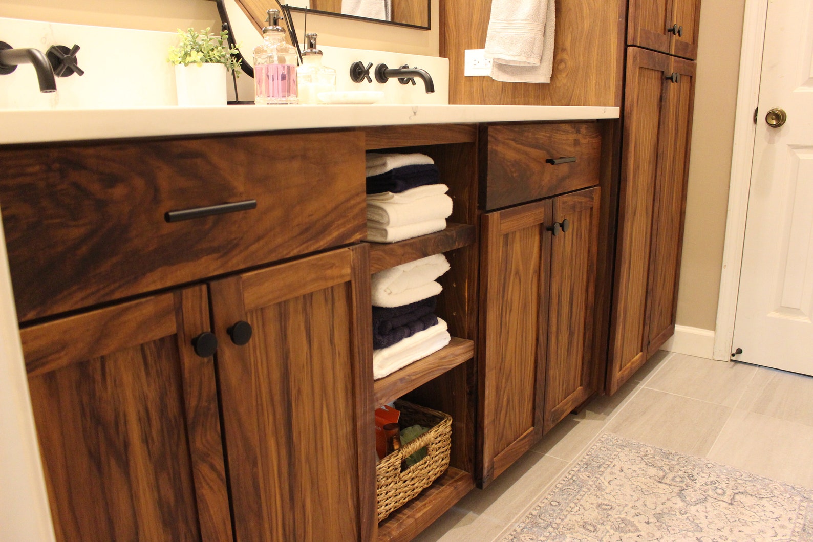DIY Bathroom Double Vanity Build Plans - Beginner Friendly - Etsy