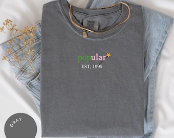 Shirt Wicked Est Comfort Colors®, populair shirt, Glinda T-shirt, roze shirt, cadeau voor haar, T-shirt Glinda Elphaba Wizard of Oz, Wicked Movie