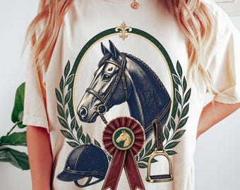 Comfort Colors® Heritage Equestrian Club Shirt Horse Show Riding Tee