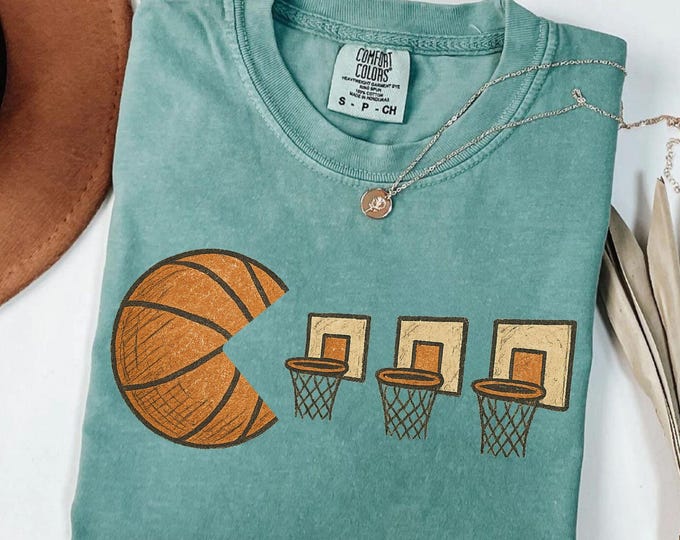 Comfort Colors® Basketball Shirt, Funny BasketballShirt, Basketball Mom Shirt, Gift for Basketball Lover, Basketball Season, Game Day Shirt