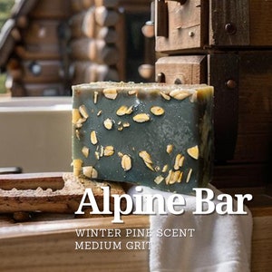 Alpine Bar (3 pack) Men&#39;s Natural Exfoliating Soap