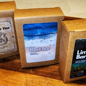 Variety Pack (4 pack) Men&#39;s Natural Exfoliating Soap