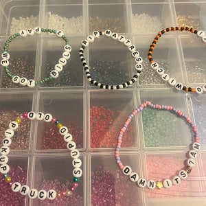 Taylor Inspired friendship bracelets
