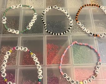 Taylor Inspired friendship bracelets