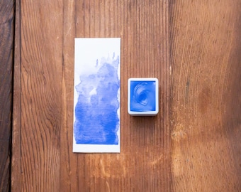 Lavender Professional Watercolor Half Pan | PB29, PV3, PW6 | Painting Calligraphy Lettering