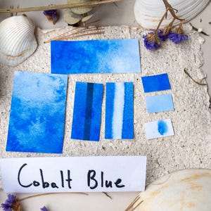 Cobalt Blue Watercolor - for Painting, Calligraphy, and Lettering