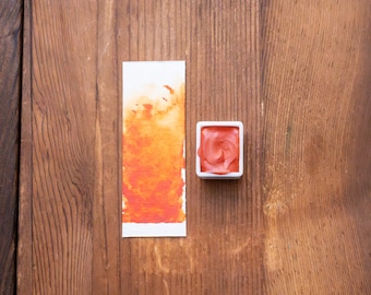 Quinacridone Gold Watercolor - for Painting, Calligraphy, and Lettering