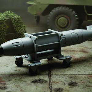 B61 Nuclear Bomb, Air Force, Military Desk Display