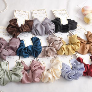 Hair Scrunchies, To Have and To Hold Hair Scrunchies, Bridesmaid Hair Scrunchies, Hair Accessories, Bridesmaid Proposal, Bridesmaid Gifts