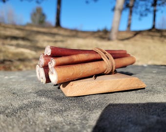 6-Inch Low Odor Bully Sticks: Natural Dental Chews for Dogs (5/10/20/40 Pack)