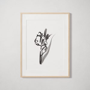 Abstrakt Fahrrad Aquarell Kunstdruck, minimalistische Radfahrer Wandkunst, moderne Fahrrad Malerei Poster, Wohnkultur Radsport Geschenk, einfache Fahrrad Kunst