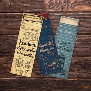 Funny Library Card Bookmark PNG Bundle, Retro Library Bookmark Sublimation PNG, Vintage Library Card Bookmark Prints, Bookish Retro Gift Png, Library Card Printable Bookmark Sheet, Printable Bookmarks for Book Lovers, Bookish Gift Png Download, Library Card Bookmark, Print and Cut Download, Reading Junkie Bookmark, Book Lover DIY Gift
printable bookmark
bookmark download
bookmark sheet
Bookmark Digital
Retro Library Card
vintage library card
retro bookmark png
Librarian Gift
Junk Journal Art