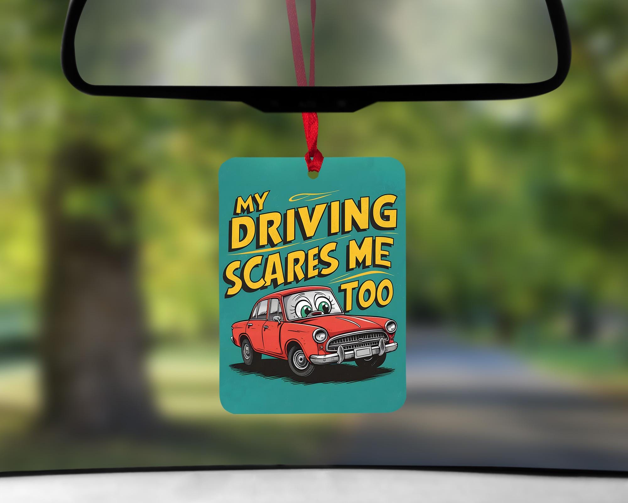 Funny Car Air Freshener Car Coaster Sublimation Design Set, Sarcasm Car — free download
