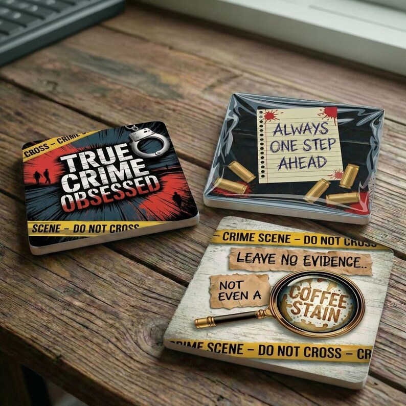 True Crime Square Coaster PNG, Murder Show Square Coaster Sublimation, Mystery Thriller 4x4 Coaster, True Crime Magnet PNG, True Crime Junkie Gift, Crime Scene Horror Quotes
square coaster png
4x4 Coaster Design
true crime coaster
true crime magnet
true crime gifts
true crime png
funny coaster png
co-worker gift
psychological
bloodstains
horror coaster png
Murder Show coaster
coffee true crime