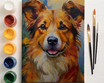 Custom Pet Portrait - Personalized Oil Painting for Your Beloved Pet