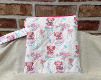 Bolsa de lectura de ajolote