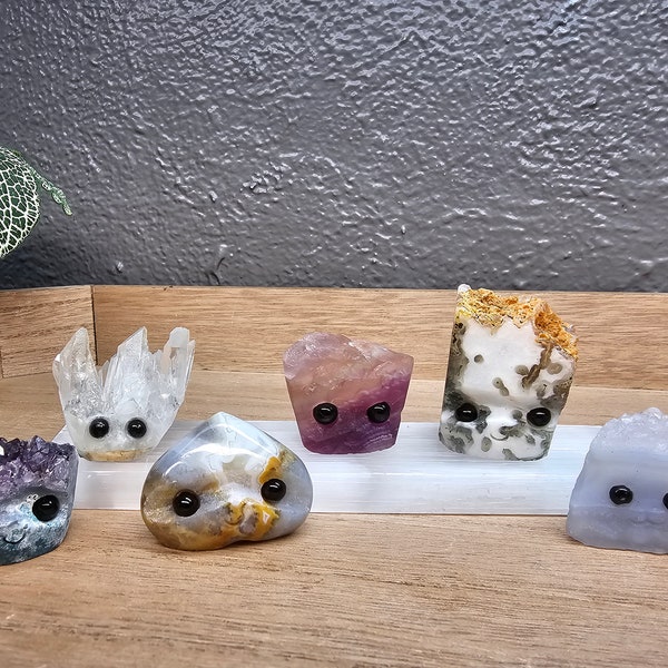 Crystal Buddy | Rock Pet | Groot | Home & Office Decor