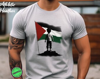 Camicia Palestina libera, Camicia bandiera Palestina, Camicia Sostieni Gaza, Le vite palestinesi contano, Maglietta Sostieni la Palestina, Camicia Salva Palestina