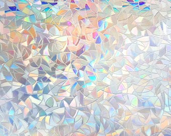 Rainbow window cling