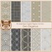 Geometric Neutral Seamless Digital Paper, Geometric Patterns, Elegant ...