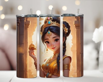 Khmer Apsara | Tumbler 20oz Stainless Steel |Travel Cup | Gift Idea