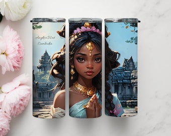 Khmer Apsara  | Angkor Wat | Cambodia | 20 oz Stainless Steel | Travel Cup