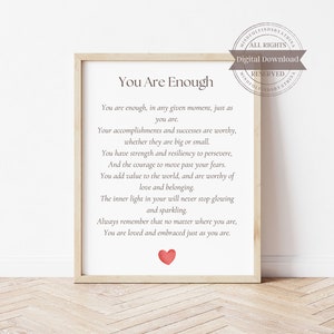 Arte de parede para impressão do Dia dos Namorados Poema VDAY Download instantâneo Presente para aniversário Presente de feriado para impressão Presente de aniversário para impressão Poema de amor