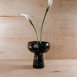 Keramische Ikebana-plantenbak met Kenzan handgemaakte bloemstukkom voor Japanse bloemsierkunst