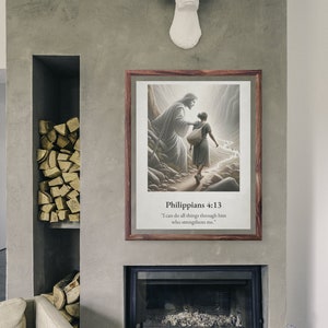 Philippiens 4:13 Poster vertical mat image 4