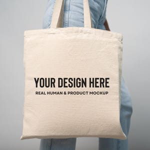 Tote Bag Mockup, Canvas Tote Bag Mockup, Real Model Tote Bag Mockup, Natural Tote Bag Mockup, Liberty Tote Bag Mockup, Printify Tote Bag
