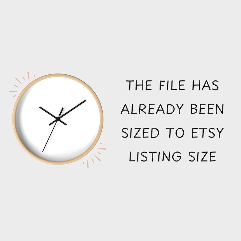 Wall Clock Size Chart, Rounded Wall Clock Size Guide, Indoor Wall Clock ...