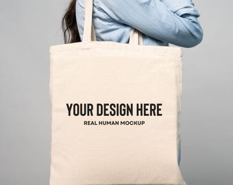 Tote Bag Mockup, Canvas Tote Bag Mockup, Natural Tote Bag Mockup, Liberty Tote Bag Mockup, Real Model Tote Bag Mockup, Canvas Tote Bag