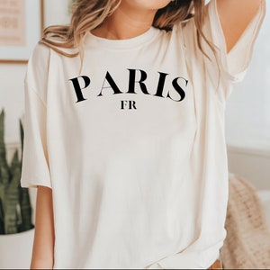 Paris France T-Shirt, Unisex tee, trendy shirt, Paris shirt, travel, gifts for teens, girls trip, Parisian gift
