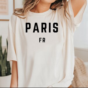 Paris France T-Shirt, Unisex t-shirt, trendy shirt, Paris shirt, travel, gifts for teens, girls trip, Parisian gift