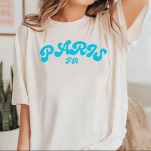 Paris France T-Shirt, Unisex t-shirt, trendy shirt, Paris shirt, travel, gifts for teens, girls trip, Parisian gift, European travel
